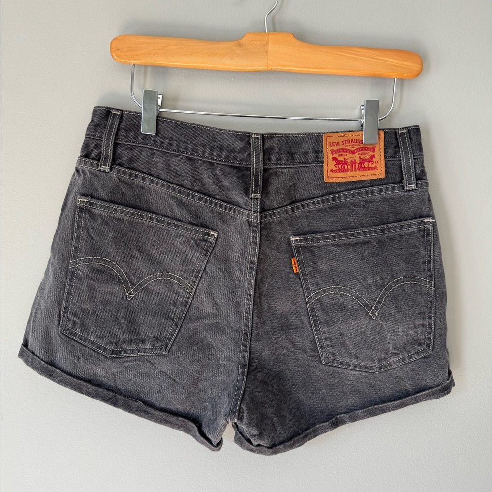 Levi's Orange Tab Women's Gray Denim Shorts